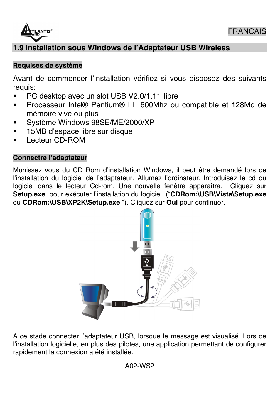 Atlantis Land A02-WS2 GX01 User Manual | Page 71 / 77