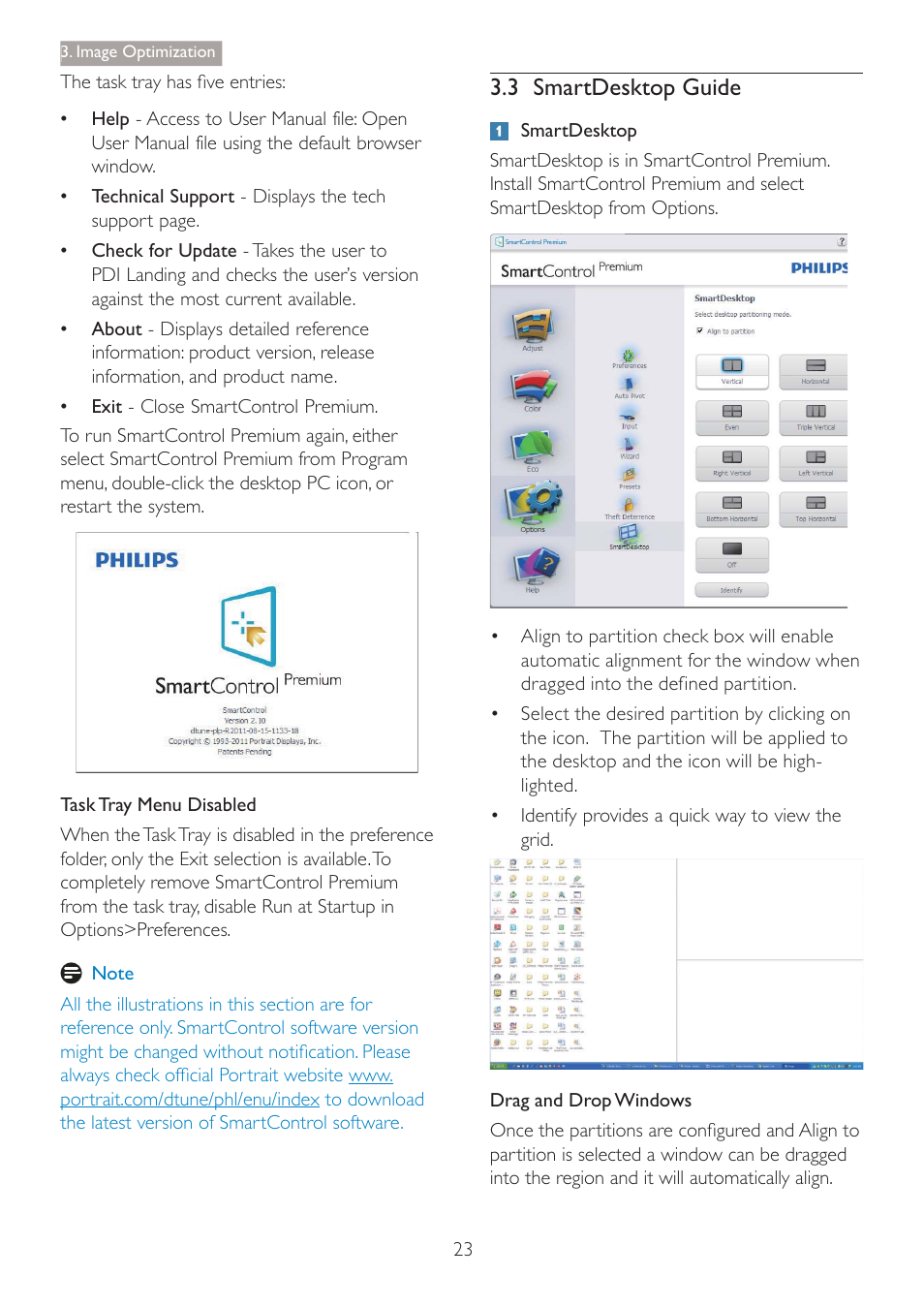 3 smartdesktop guide | Philips C271P4QPJEW-27 User Manual | Page 25 / 53