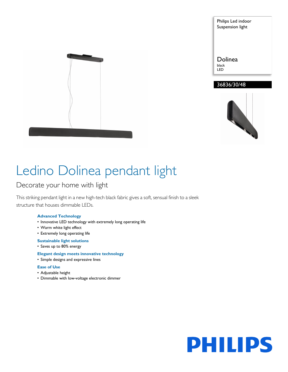 Philips 368363048 User Manual | 2 pages