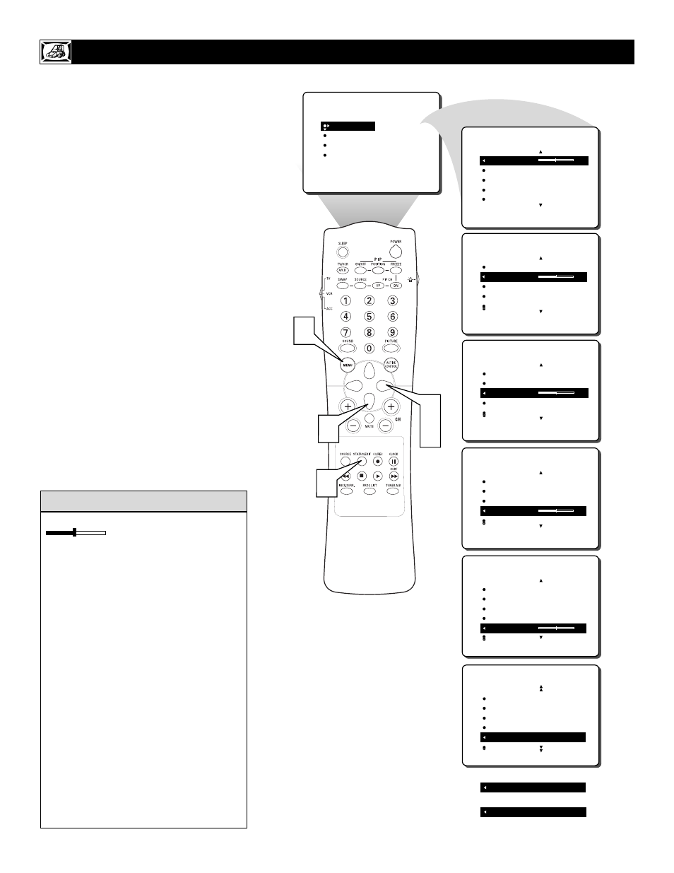 Philips 36RF82S User Manual | Page 14 / 64