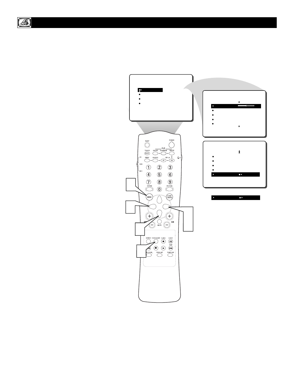 Philips 36RF82S User Manual | Page 16 / 64