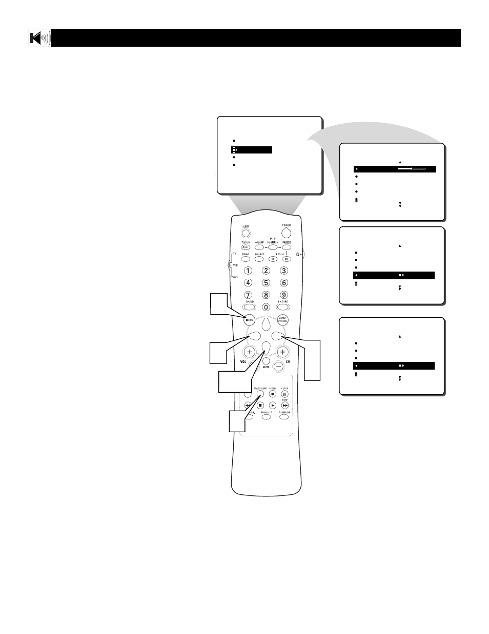 Philips 36RF82S User Manual | Page 18 / 64