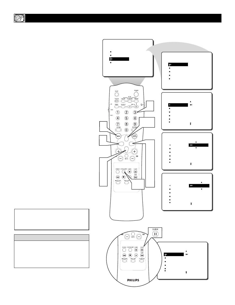 Philips 36RF82S User Manual | Page 24 / 64