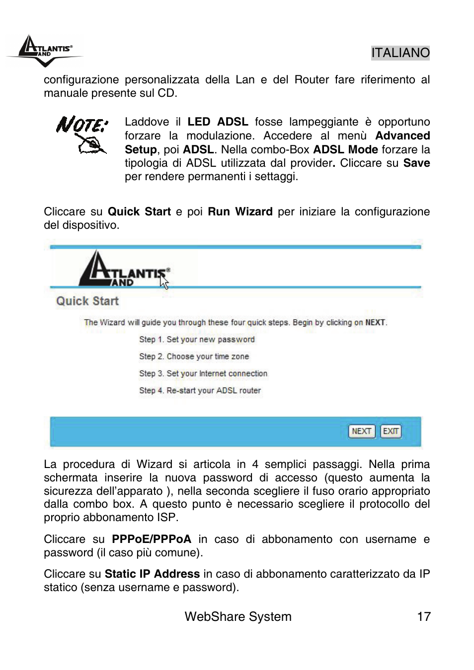 Atlantis Land A02-WS1 GX01 User Manual | Page 17 / 92