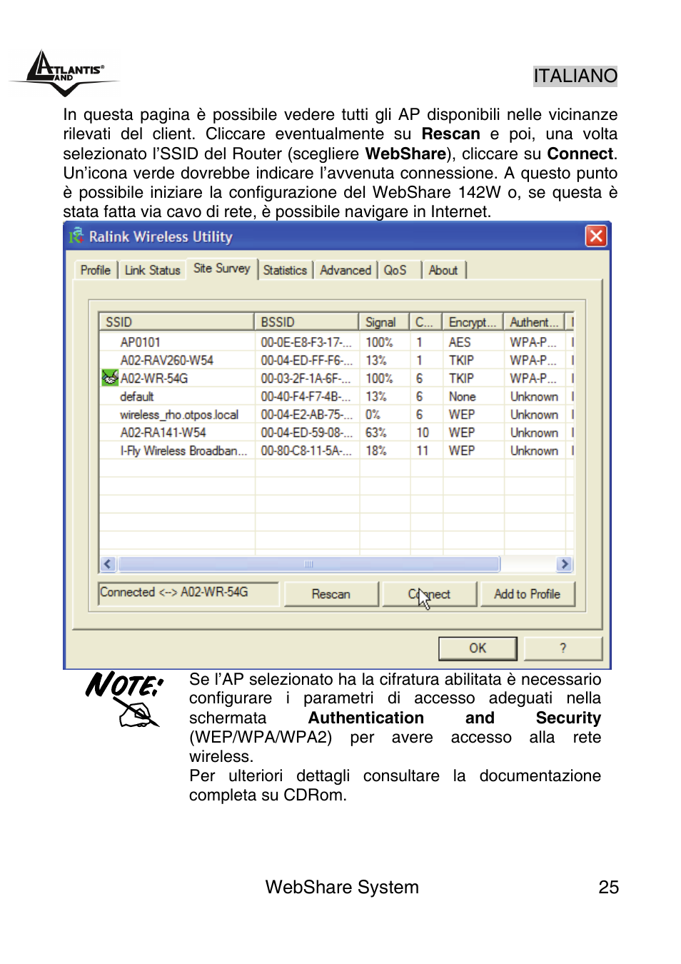 Atlantis Land A02-WS1 GX01 User Manual | Page 25 / 92