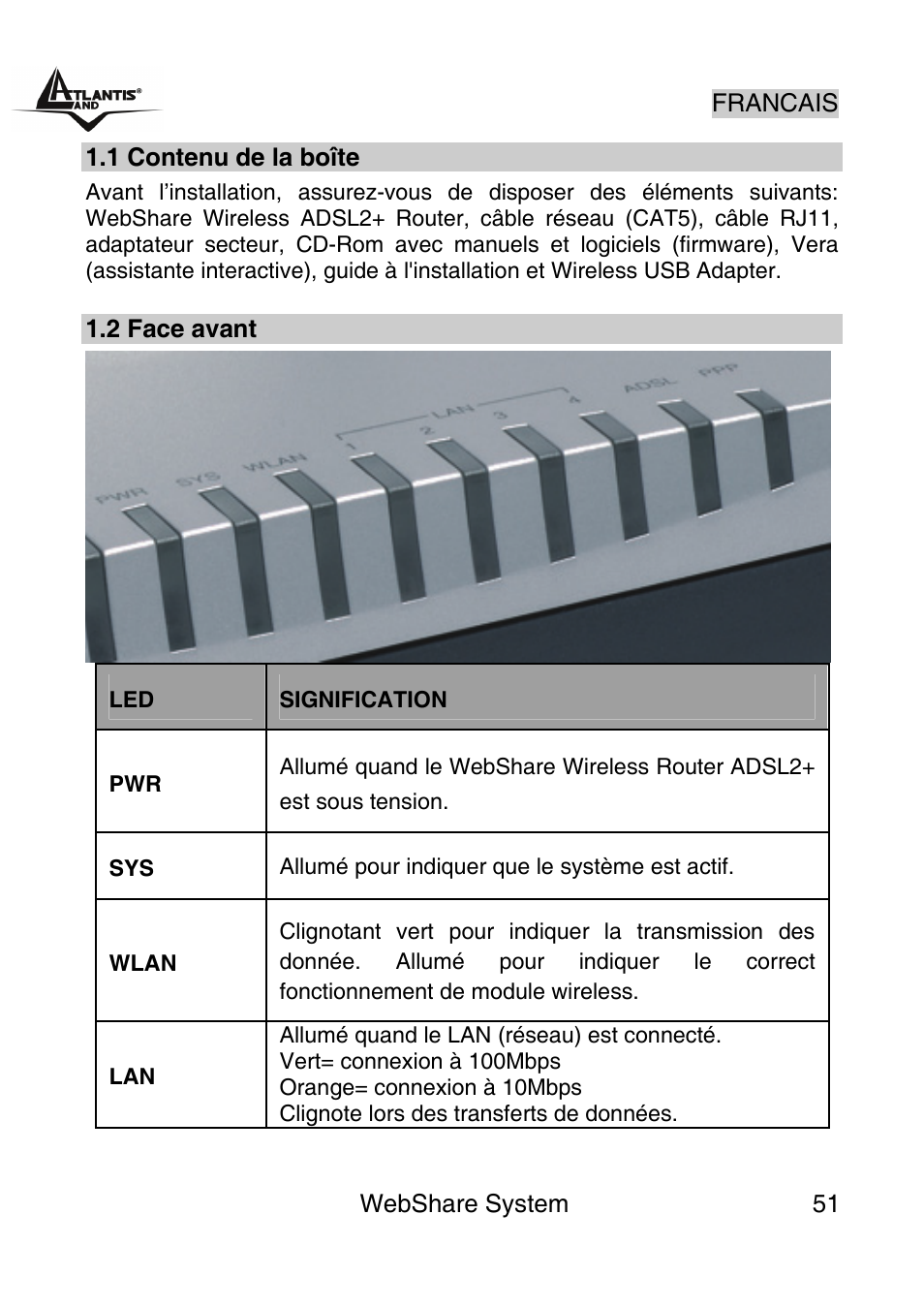 Atlantis Land A02-WS1 GX01 User Manual | Page 51 / 92