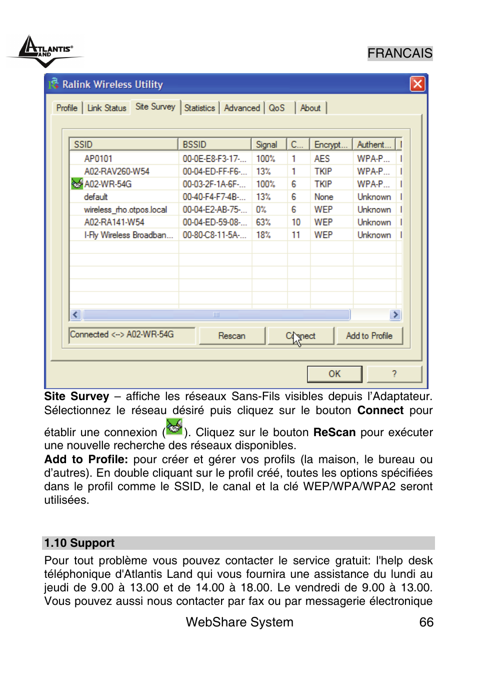 Atlantis Land A02-WS1 GX01 User Manual | Page 66 / 92