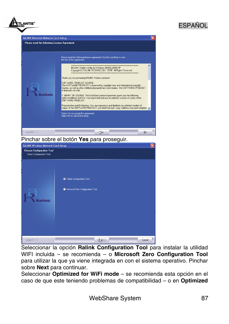 Atlantis Land A02-WS1 GX01 User Manual | Page 87 / 92