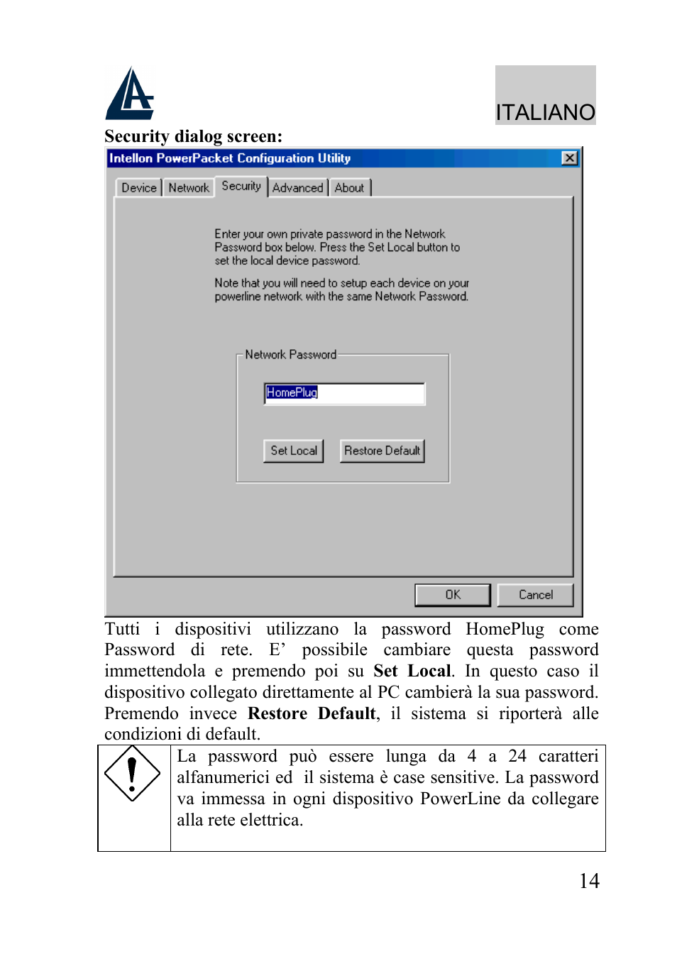 Italiano | Atlantis Land A02-PL100 User Manual | Page 17 / 58