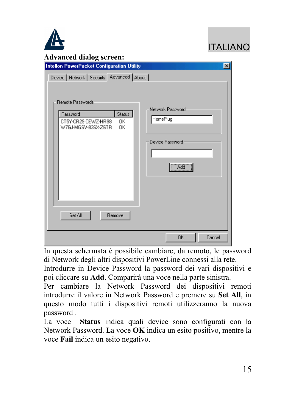 Italiano | Atlantis Land A02-PL100 User Manual | Page 18 / 58