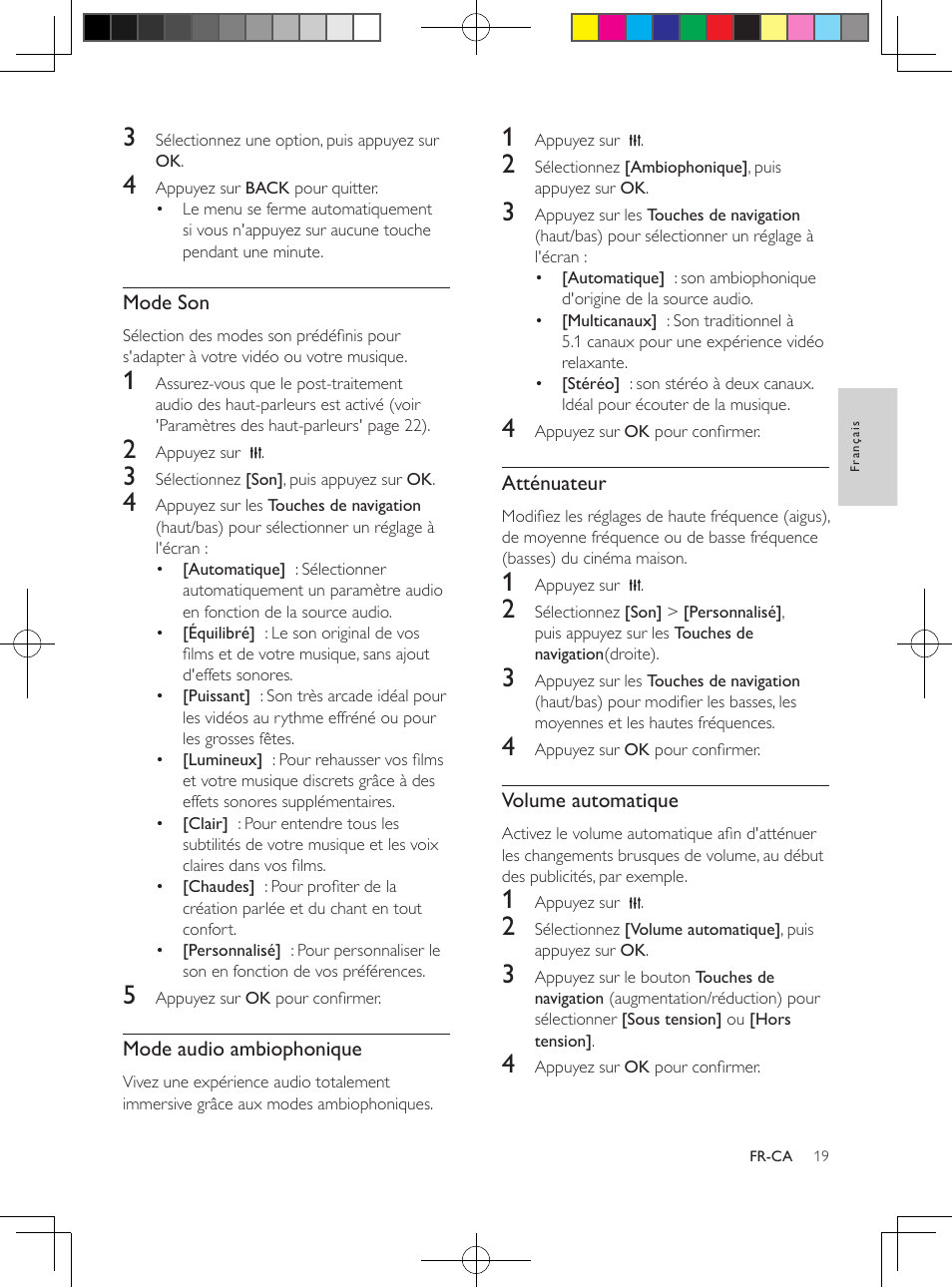 Philips 5.1 Home theater HTB3524 3D Blu-ray WiFi User Manual | Page 105 / 124