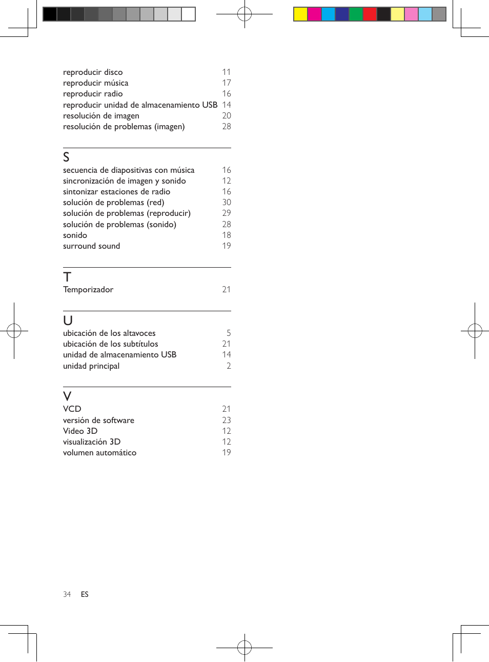 Philips 5.1 Home theater HTB3524 3D Blu-ray WiFi User Manual | Page 84 / 124