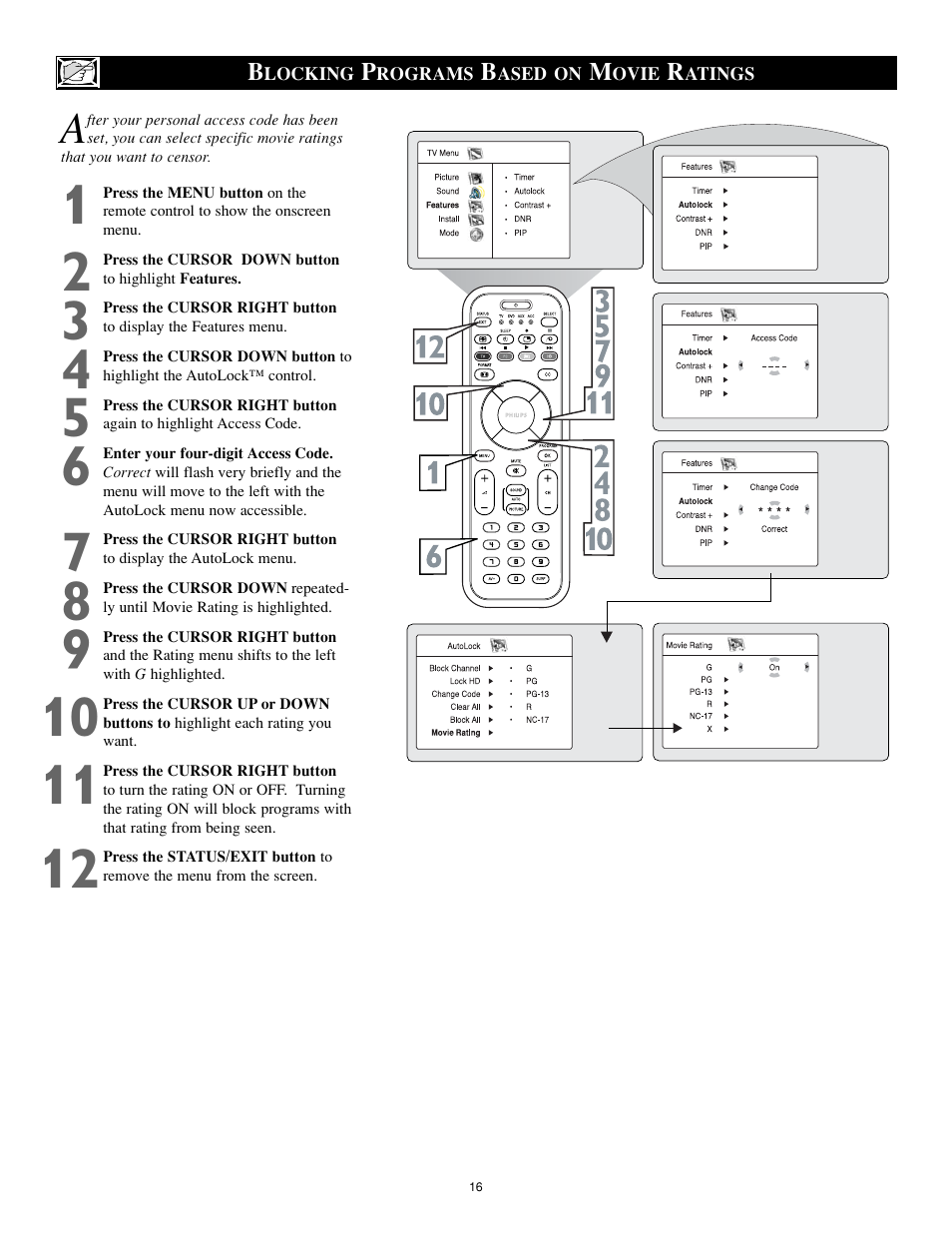 Philips 17PF9946-37 User Manual | Page 16 / 48