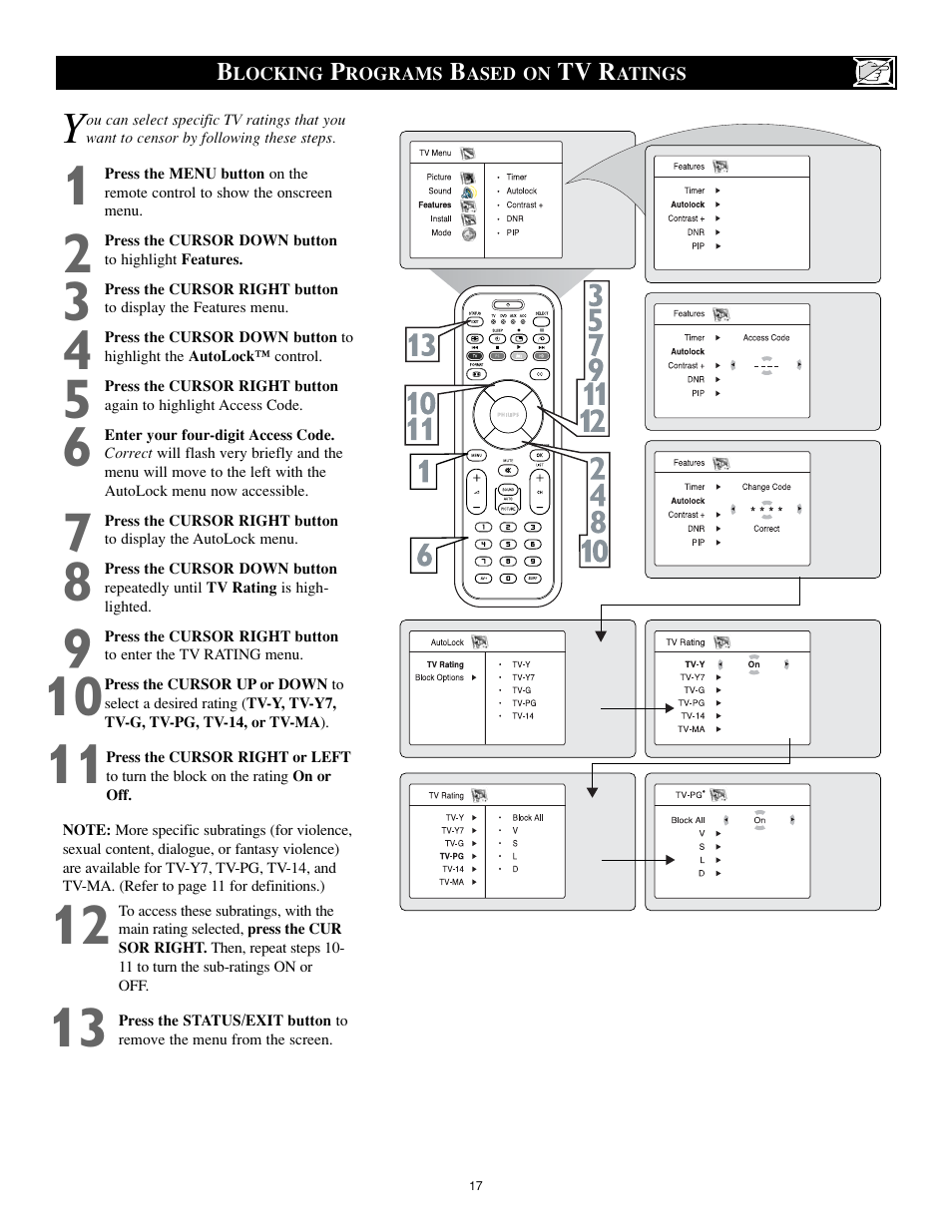 Philips 17PF9946-37 User Manual | Page 17 / 48