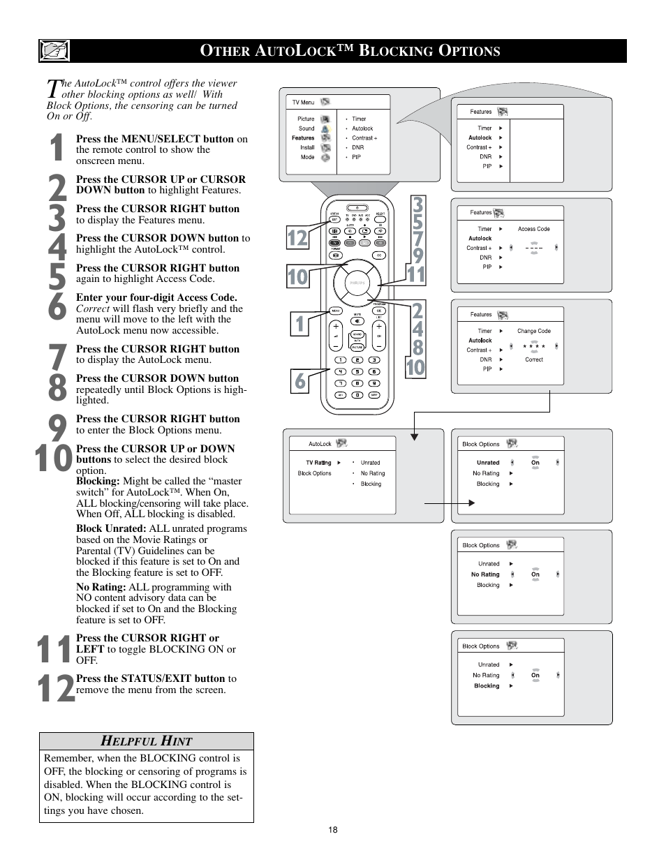 Philips 17PF9946-37 User Manual | Page 18 / 48