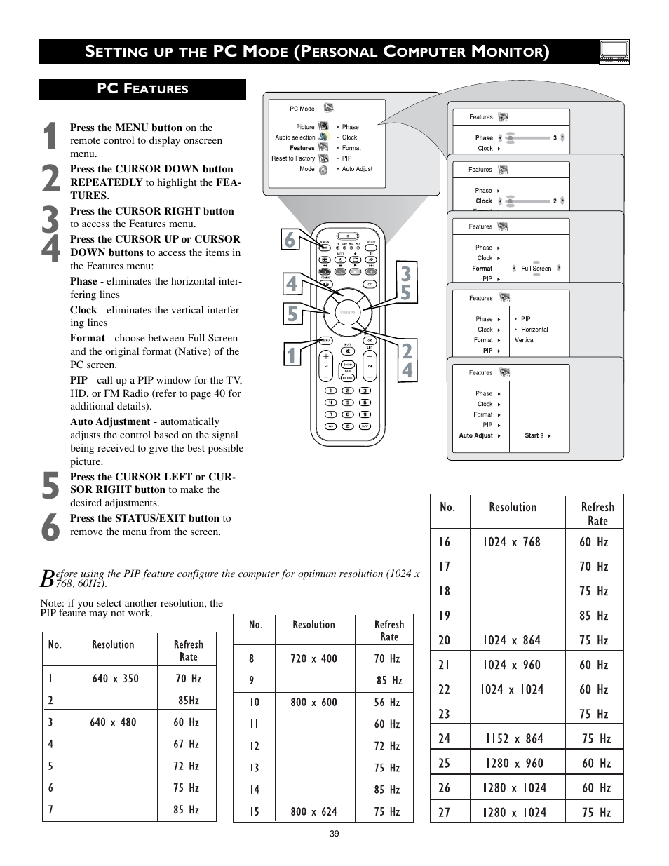 Philips 17PF9946-37 User Manual | Page 39 / 48