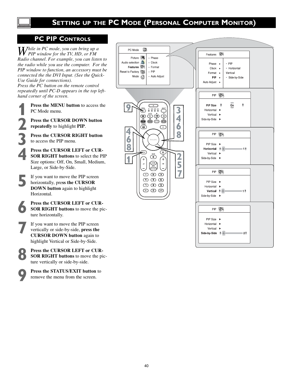 Philips 17PF9946-37 User Manual | Page 40 / 48