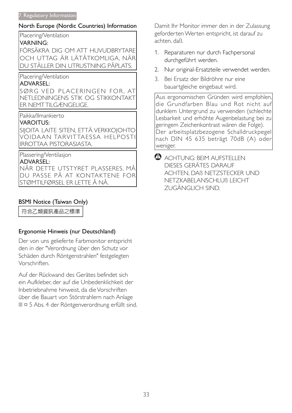 Philips 273P3LPHEB-27 User Manual | Page 35 / 47