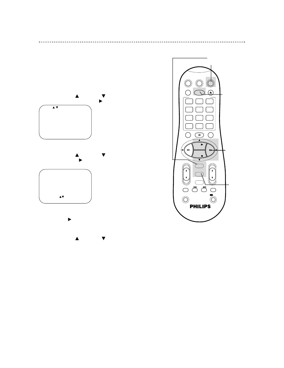 18 daylight-savings time | Philips VRA451AT99 User Manual | Page 18 / 60