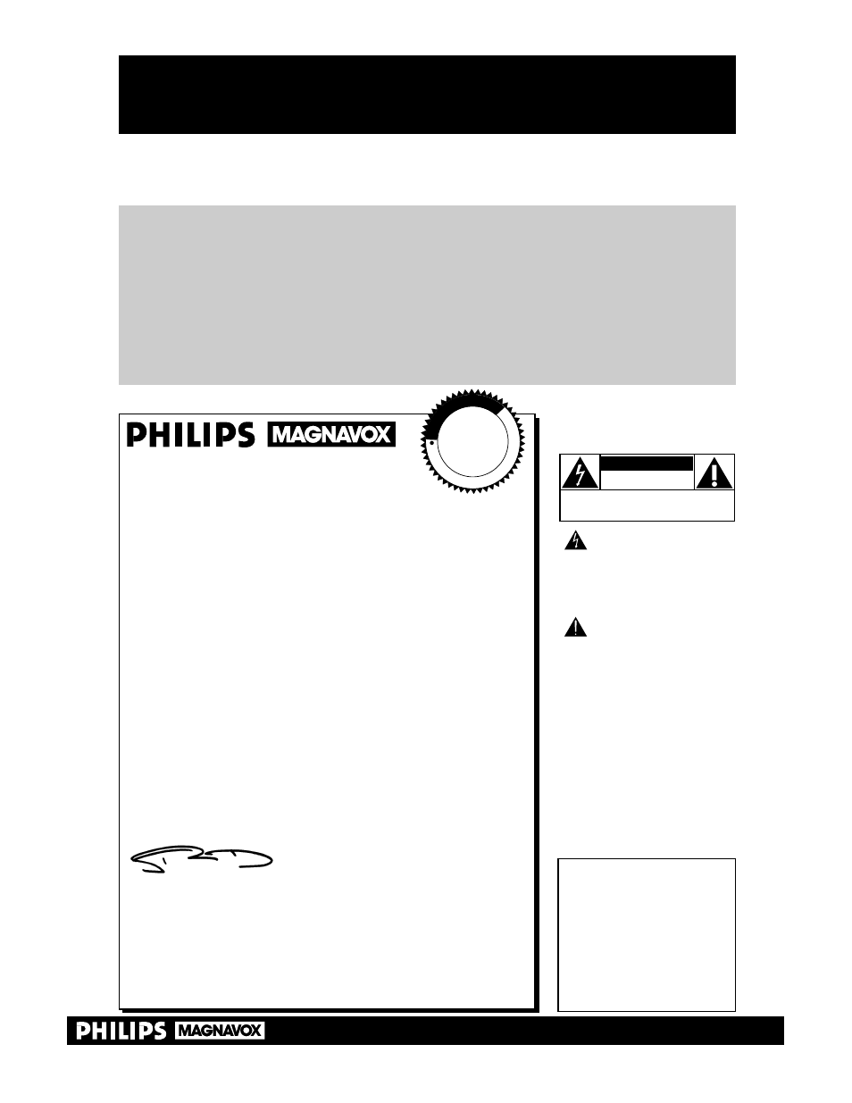 Safety, Warranty verification, Owner confirmation | Model registration, Hurry, Know these, Symbols, For customer use | Philips VRA451AT99 User Manual | Page 2 / 60