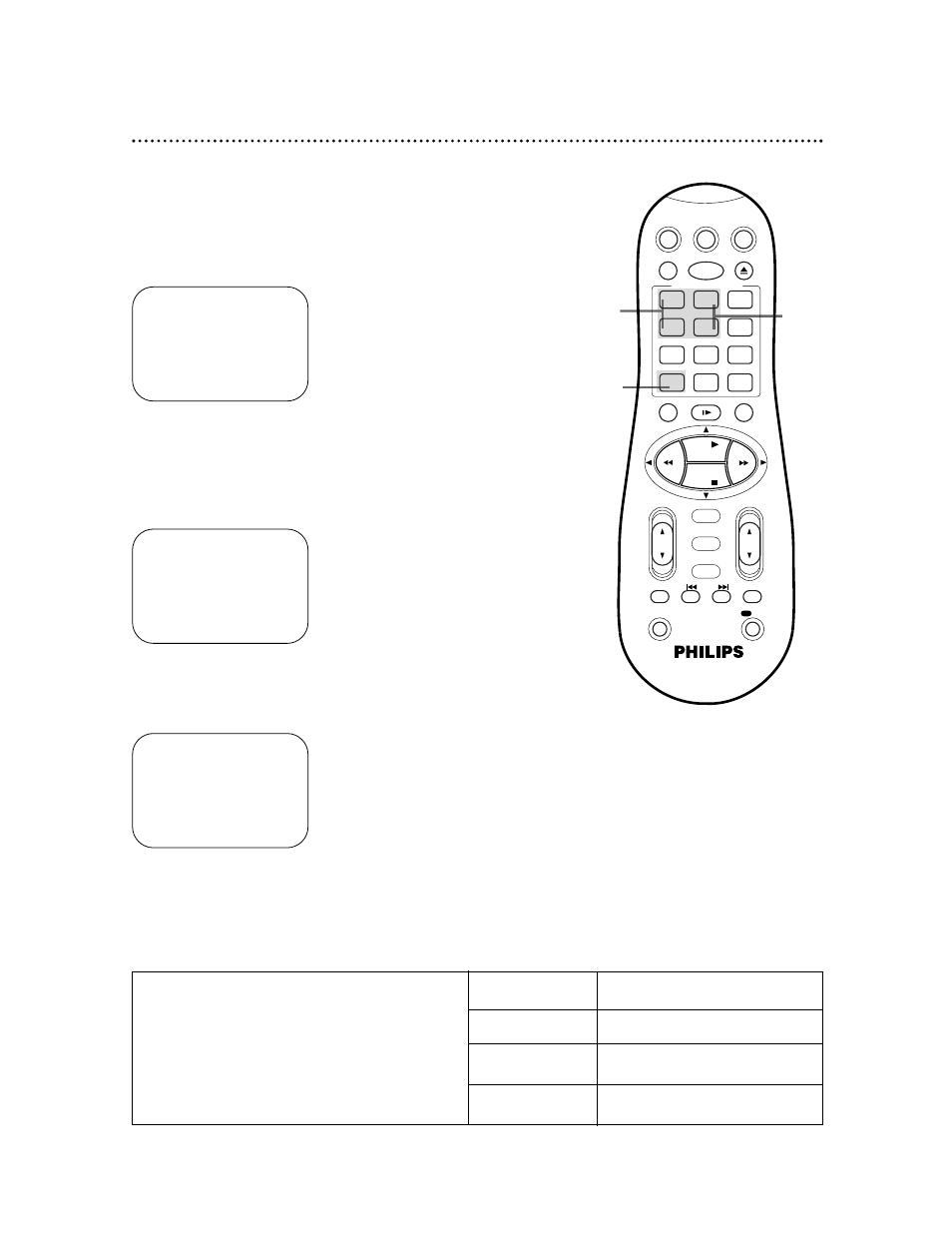 Quick programming (cont’d) 37, Instructions continue on page 38, 2 hrs | 2 hrs. 1 hr. 40 mins. lp, 5 hrs. 4 hrs. 2 hrs, 20 mins. slp | Philips VRA451AT99 User Manual | Page 37 / 60