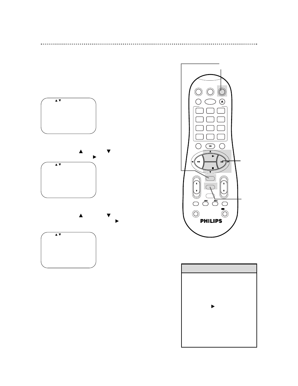 46 video stabilizer, Helpful hints, Press the vcr button, then press the menu button | Philips VRA451AT99 User Manual | Page 46 / 60