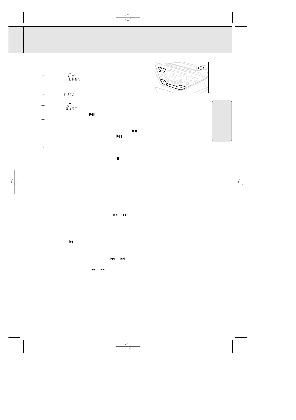 Lecteur de cd | Philips AZ1570 User Manual | Page 25 / 44