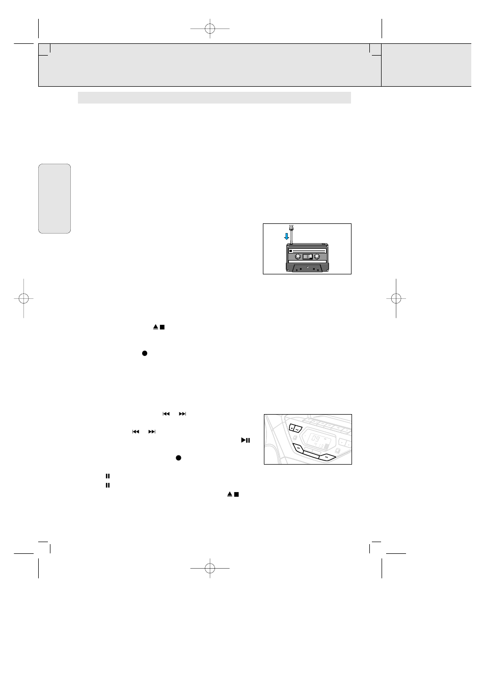 Platine cassette | Philips AZ1570 User Manual | Page 28 / 44