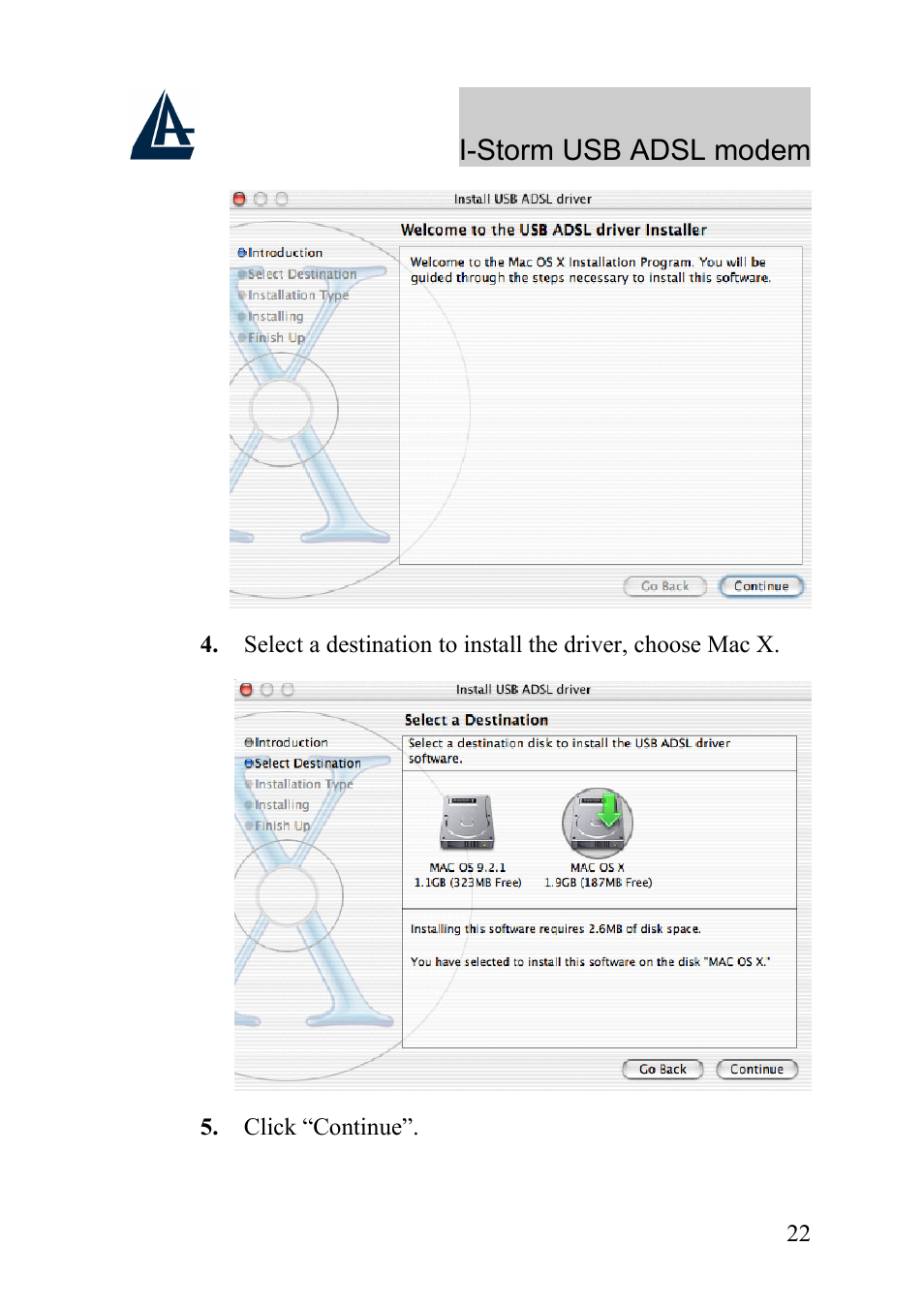 Atlantis Land I-Storm USB ADSL Modem A01-AU1 User Manual | Page 26 / 61