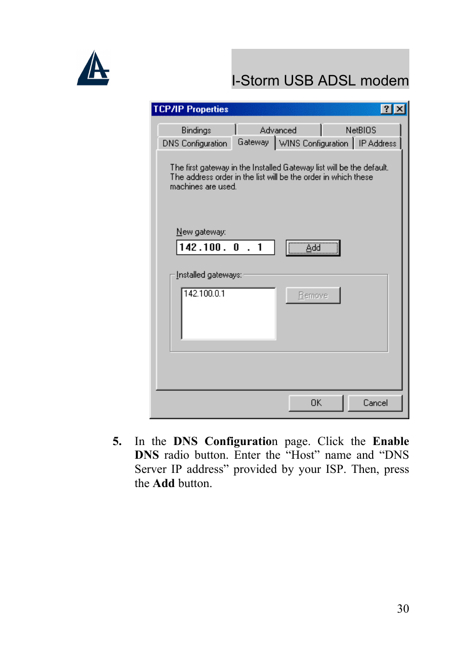 I-storm usb adsl modem | Atlantis Land I-Storm USB ADSL Modem A01-AU1 User Manual | Page 34 / 61