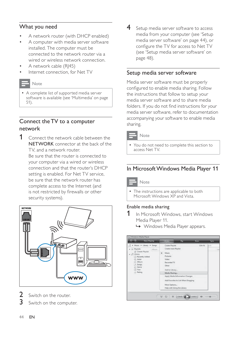 Philips 32PFL7694H-12 User Manual | Page 45 / 76