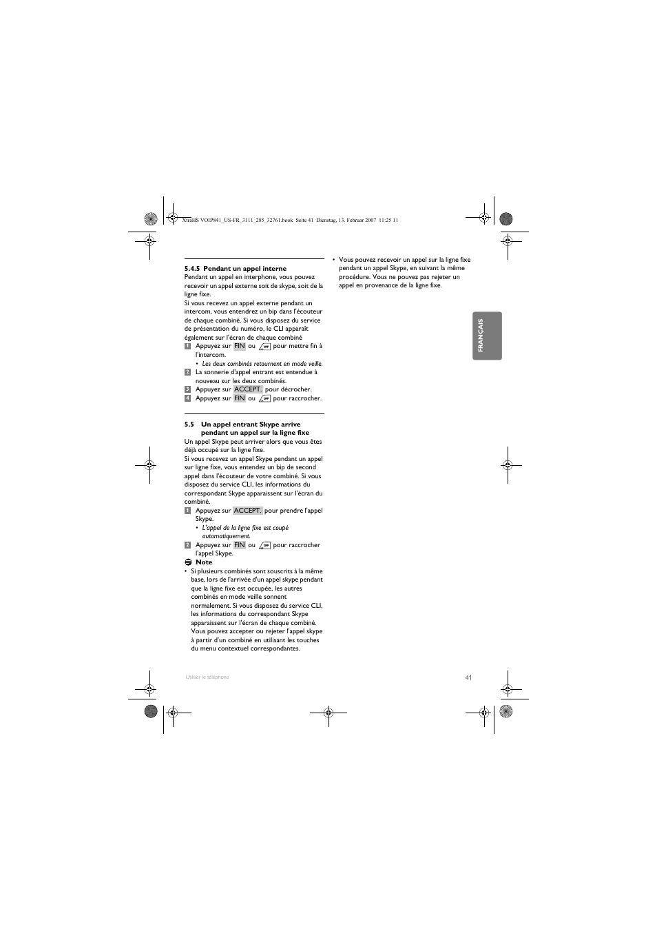 Philips VOIP8410B-37 User Manual | Page 43 / 92