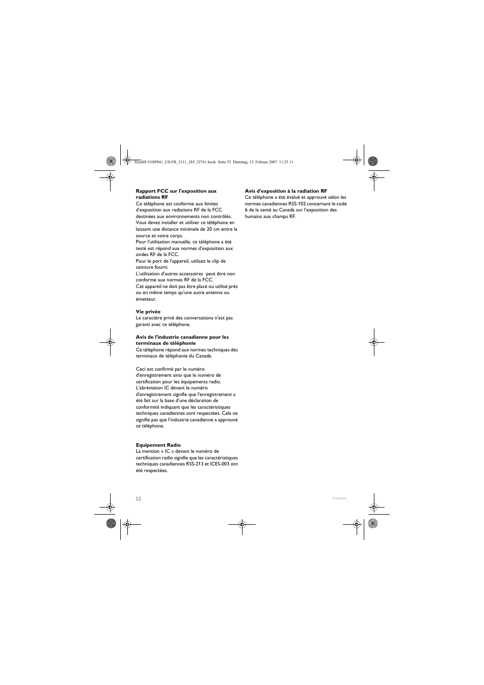 Philips VOIP8410B-37 User Manual | Page 54 / 92