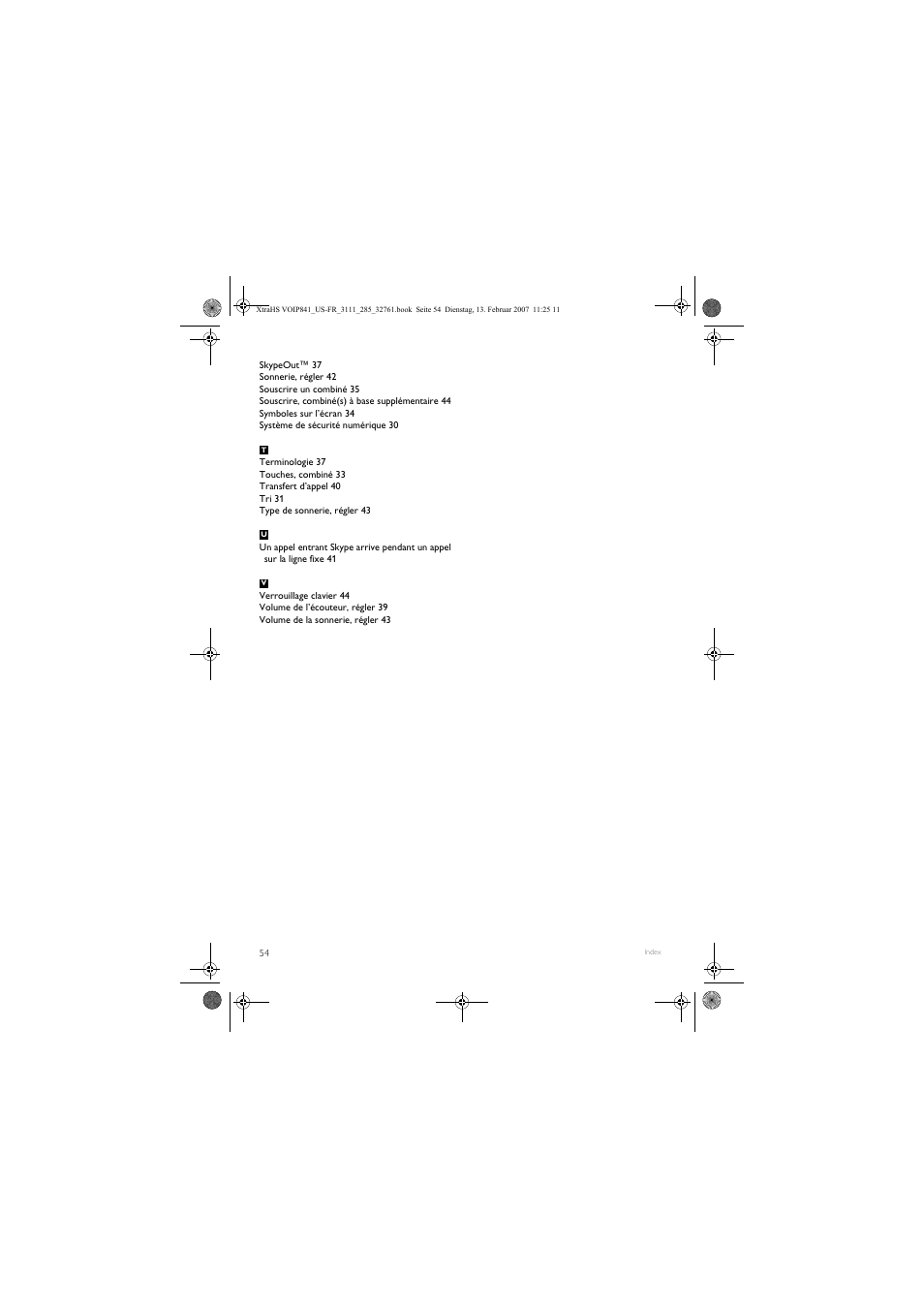 Philips VOIP8410B-37 User Manual | Page 56 / 92