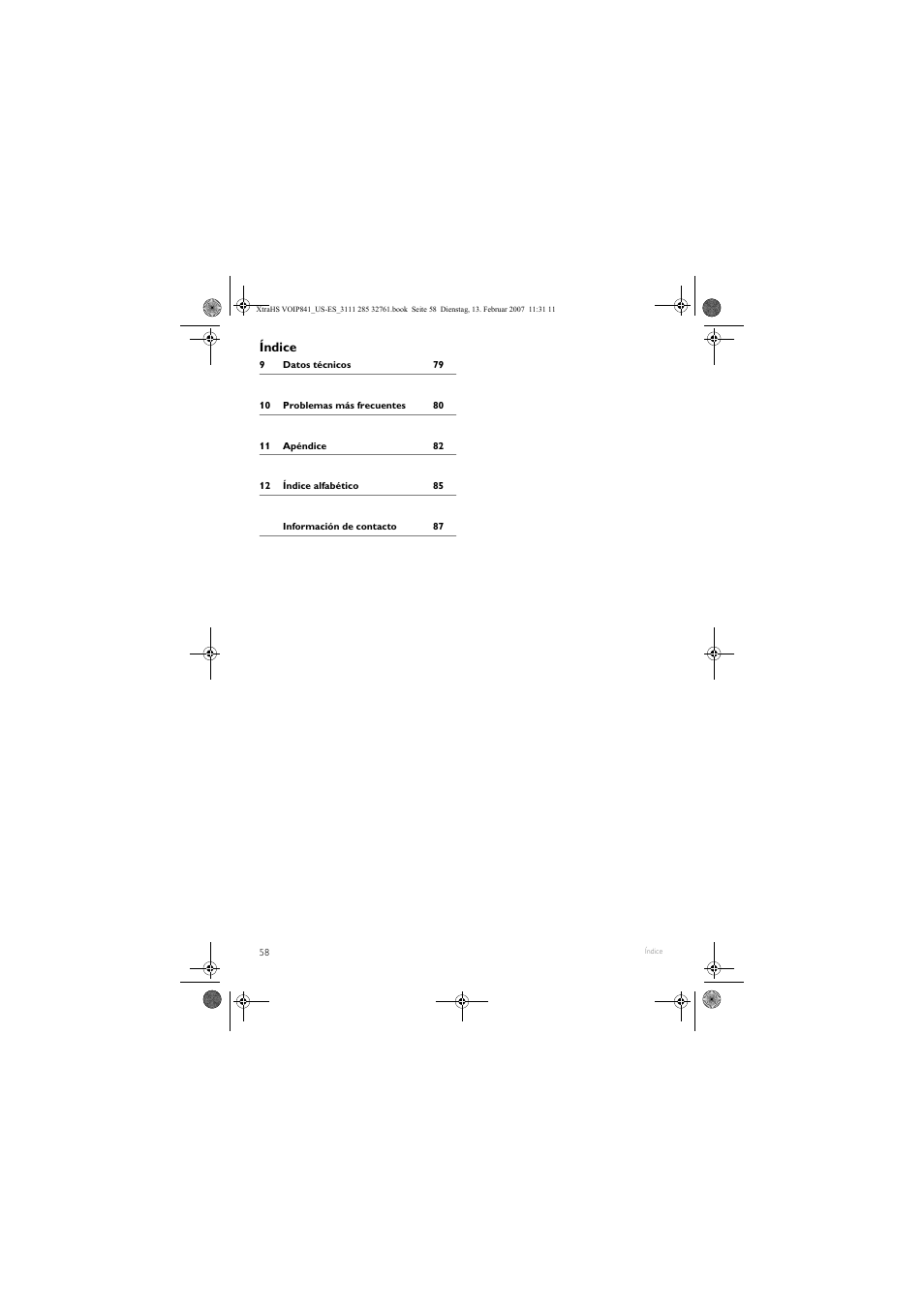 Philips VOIP8410B-37 User Manual | Page 60 / 92