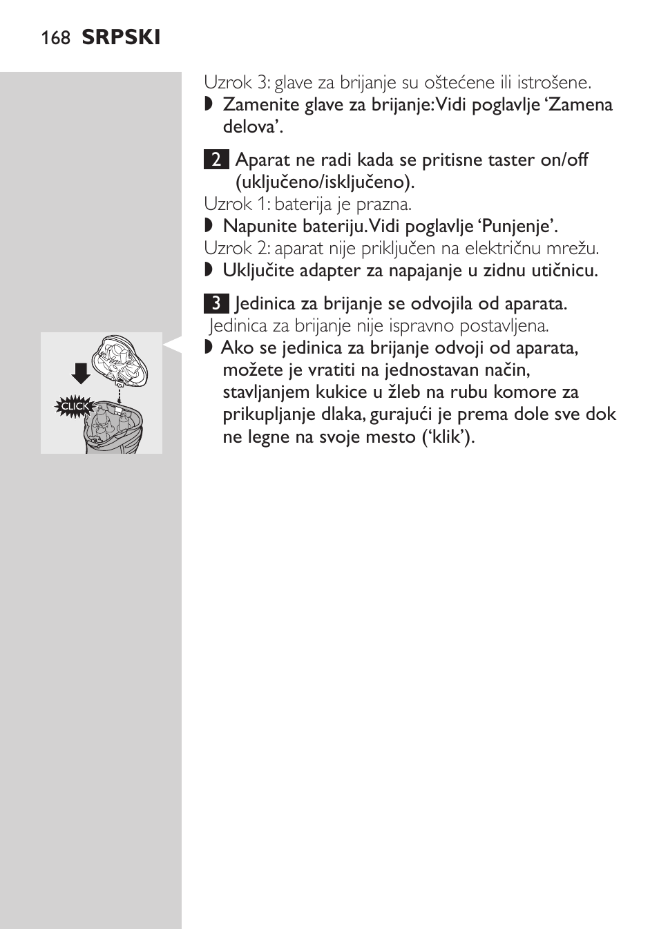 Philips HQ7340-17 User Manual | Page 166 / 180