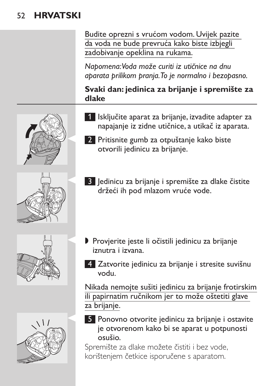 Philips HQ7340-17 User Manual | Page 50 / 180