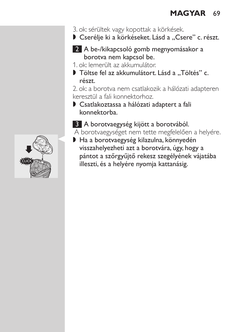 Philips HQ7340-17 User Manual | Page 67 / 180