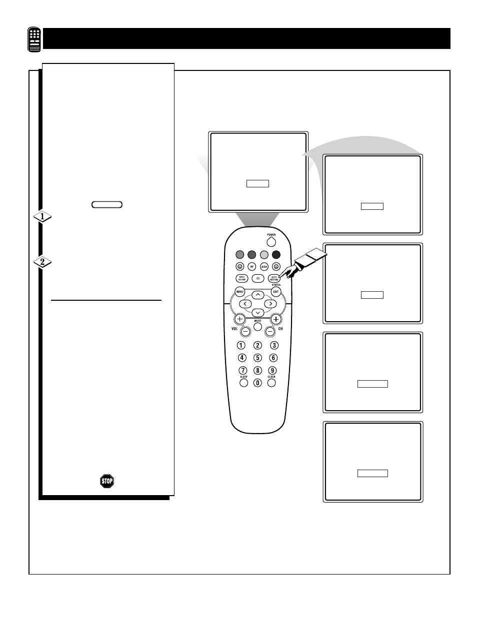 Etting the, Icture, Ontrol | Philips 19PS40C User Manual | Page 30 / 40