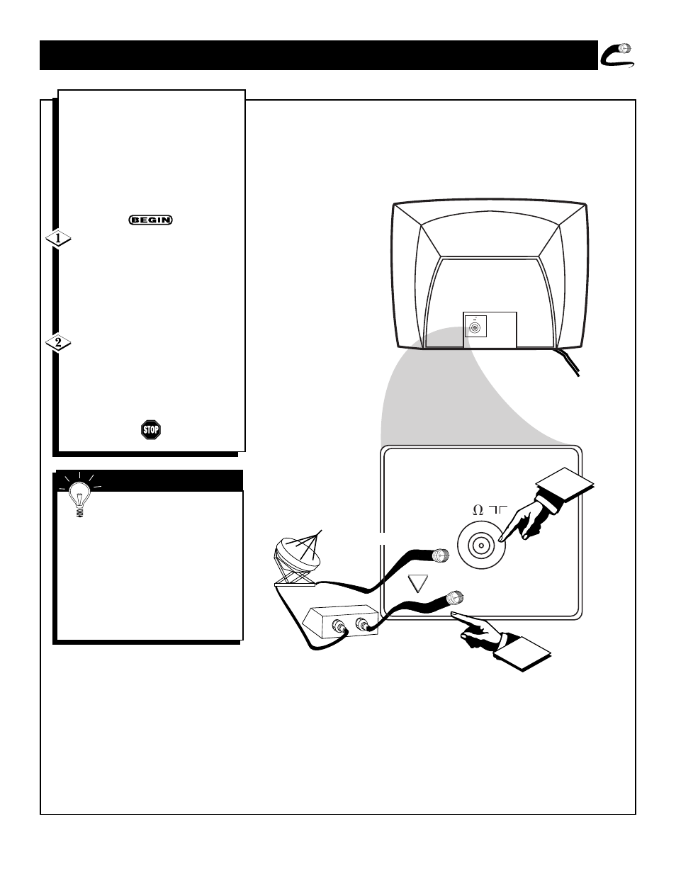 Tv (b, Tv c | Philips 19PS40C User Manual | Page 5 / 40
