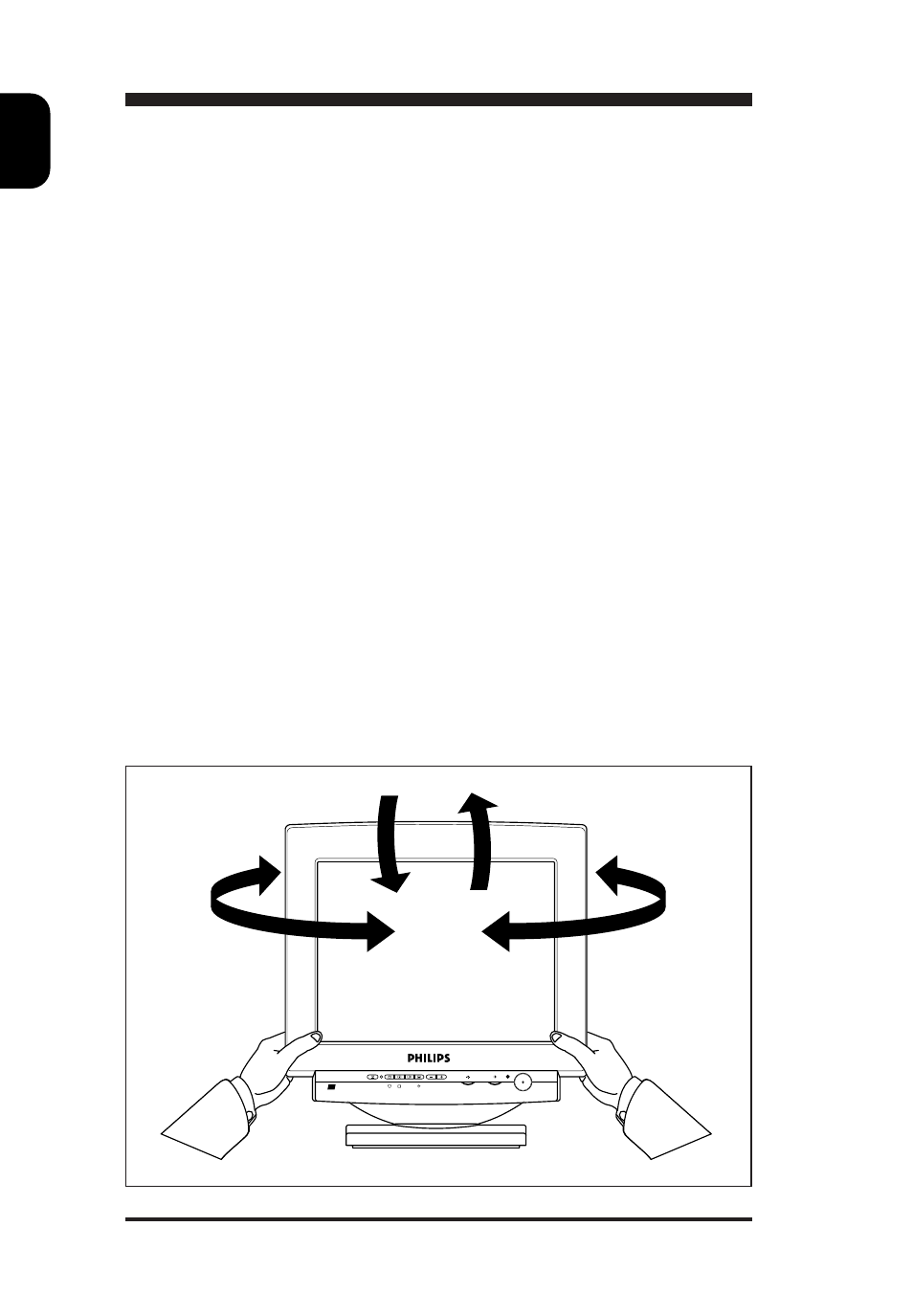 En installation, Positioning / ventilation, Pedestal | Philips 15V1320 User Manual | Page 4 / 13