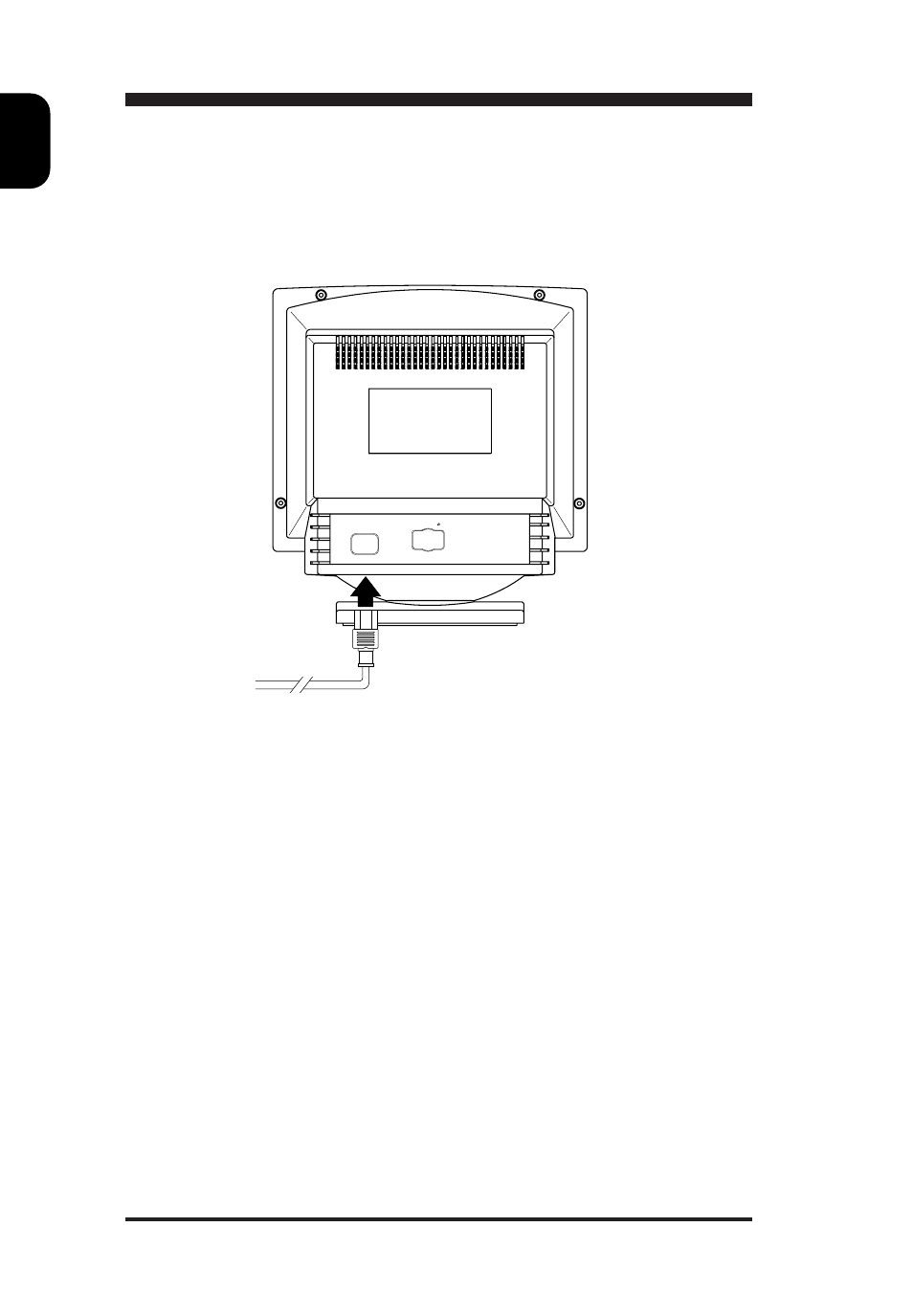 En connection to the mains | Philips 15V1320 User Manual | Page 6 / 13