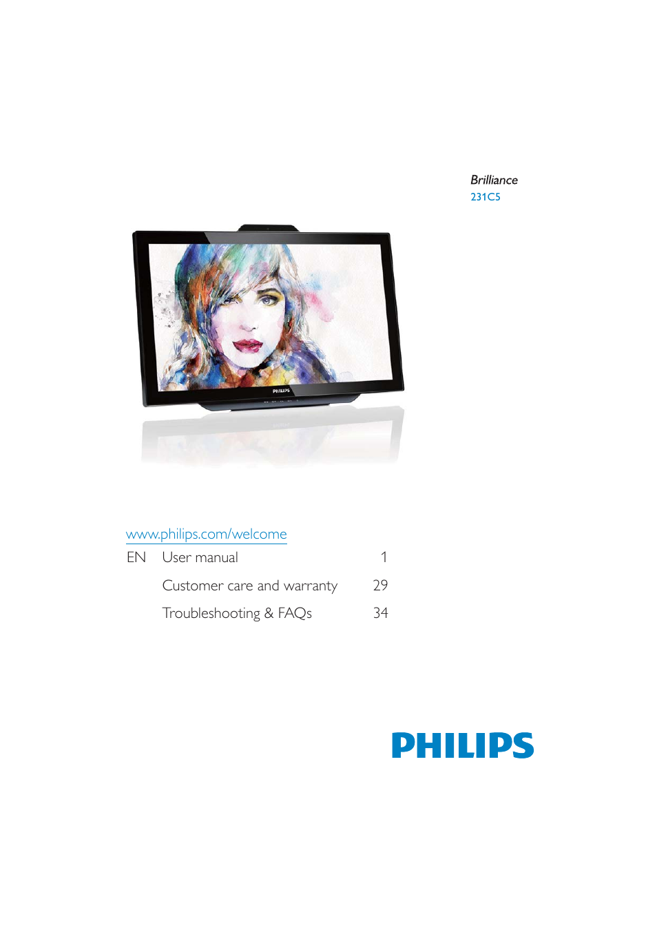 Philips 231C5TJKFU-27 User Manual | 41 pages