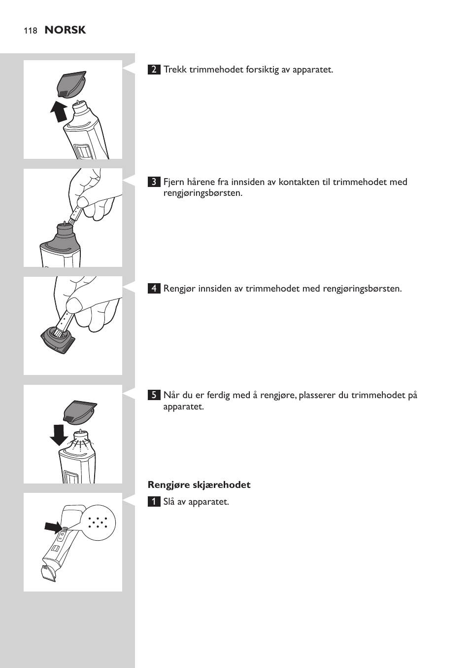 Philips QS6140-41 User Manual | Page 118 / 158