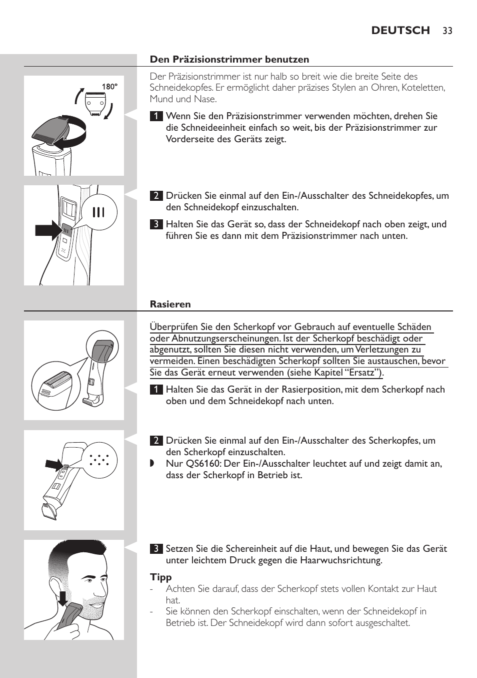 Philips QS6140-41 User Manual | Page 33 / 158