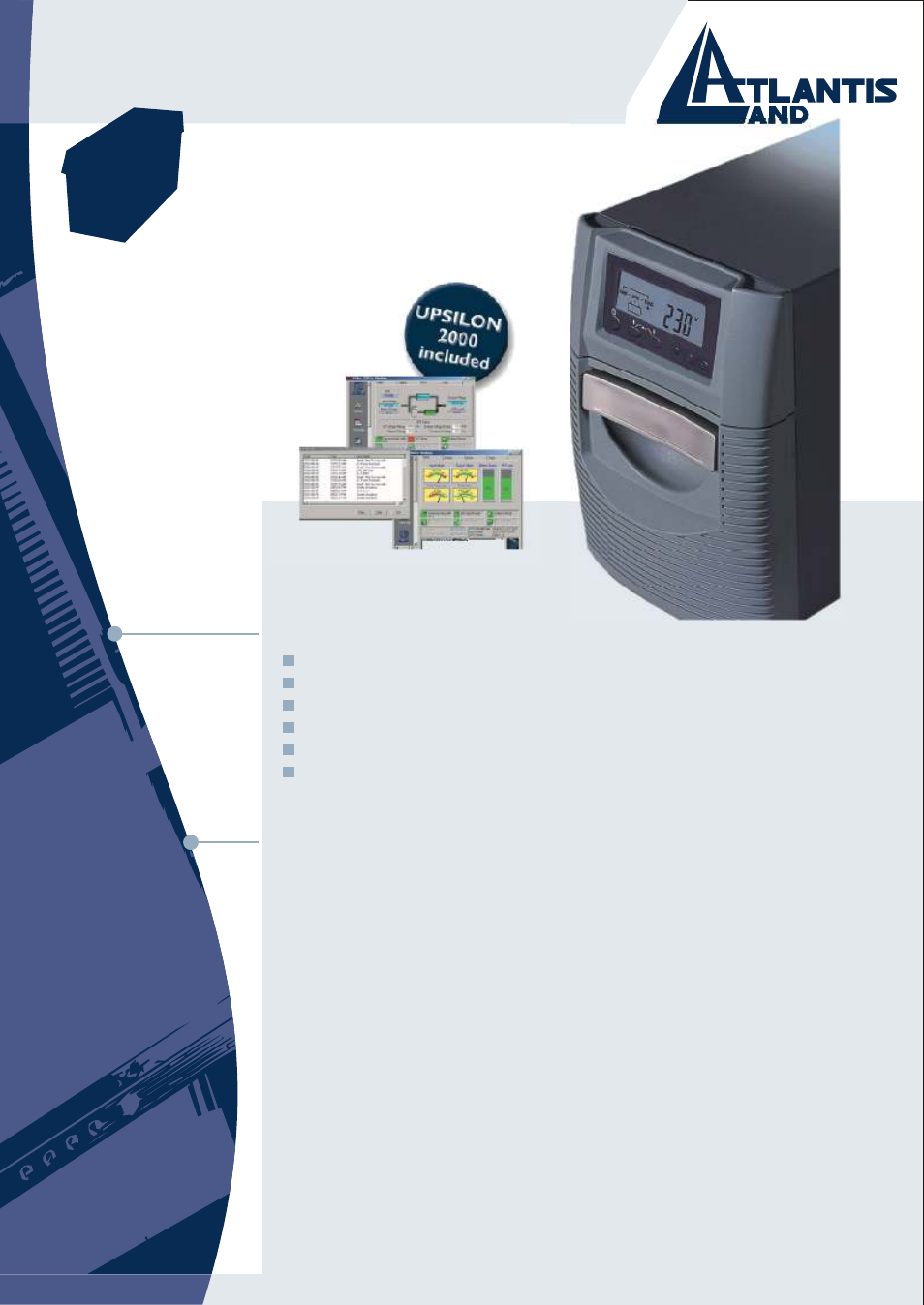 Atlantis Land Host Power Series A03-HP3000 User Manual | 3 pages