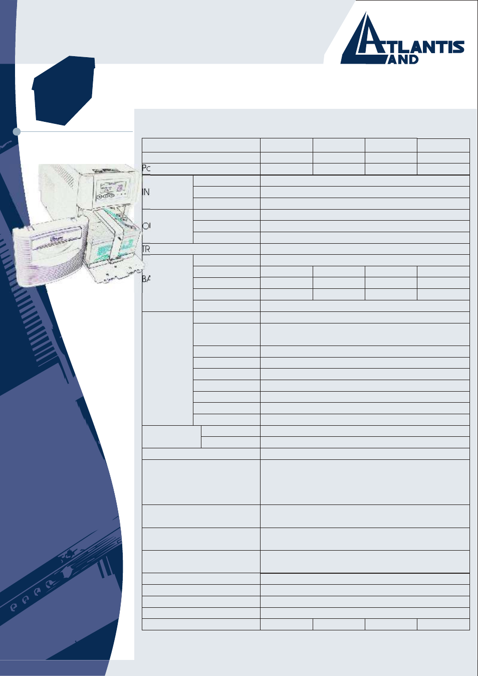 Host power series, Sinewave line-interactive technology, Where solutions begin | Technical features, Model | Atlantis Land Host Power Series A03-HP3000 User Manual | Page 2 / 3