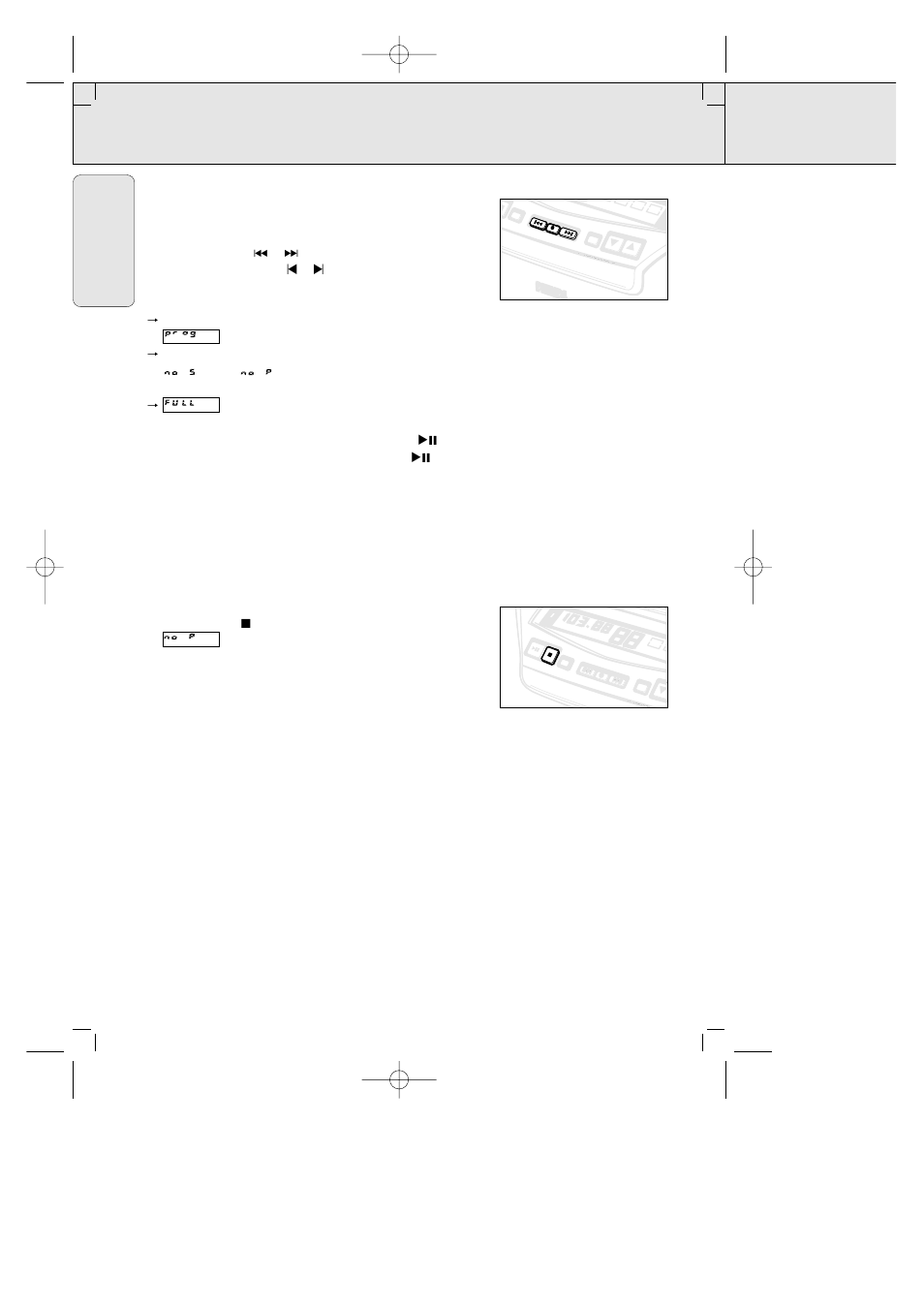 Cd player, English, Programming track numbers | Reviewing the program | Philips AZ2035 User Manual | Page 14 / 47