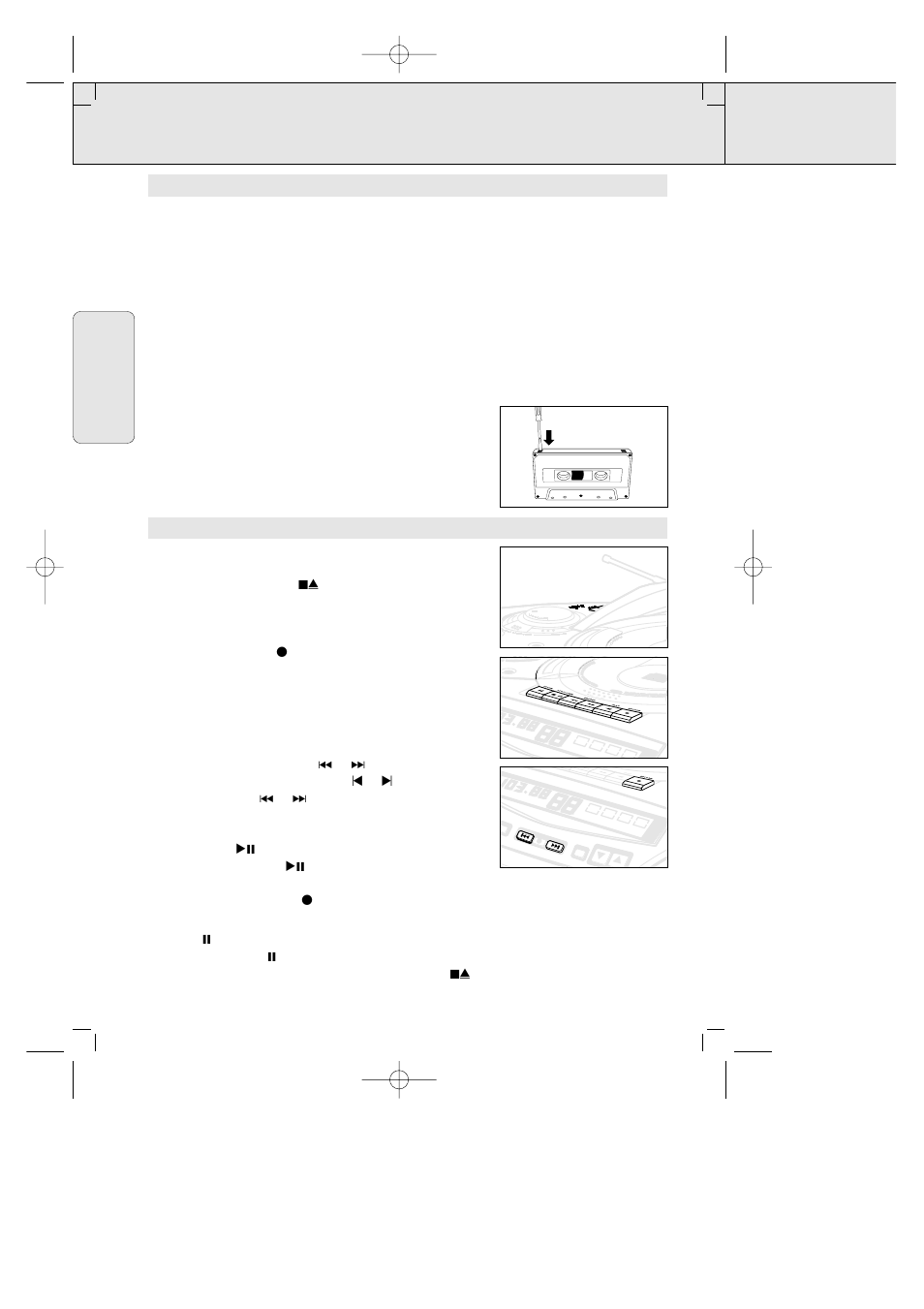 Enregistrement, Fran ç ais | Philips AZ2035 User Manual | Page 30 / 47