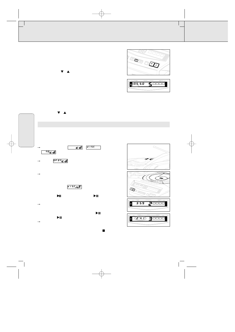 Sintonizador digital reproductor de cd, Espa ñ ol, Batt low | Ba batt tt low low | Philips AZ2035 User Manual | Page 40 / 47